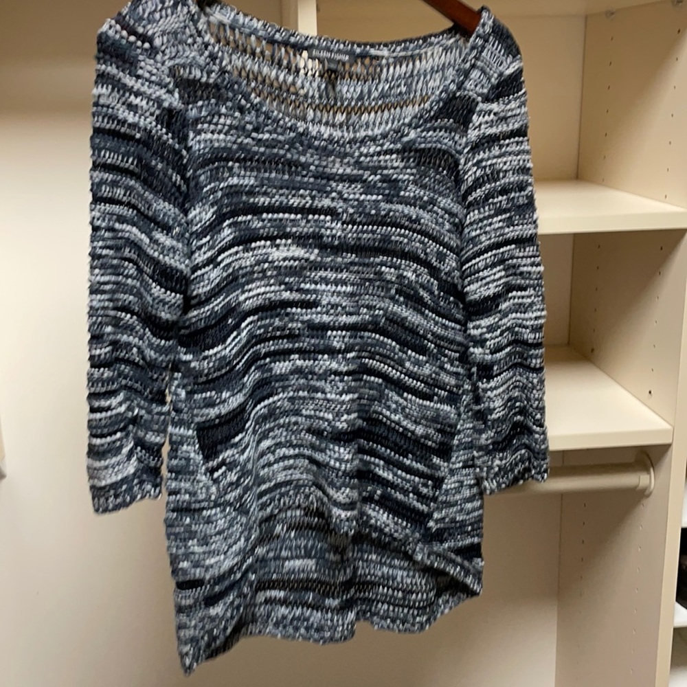 Eileen Fisher high low sweater